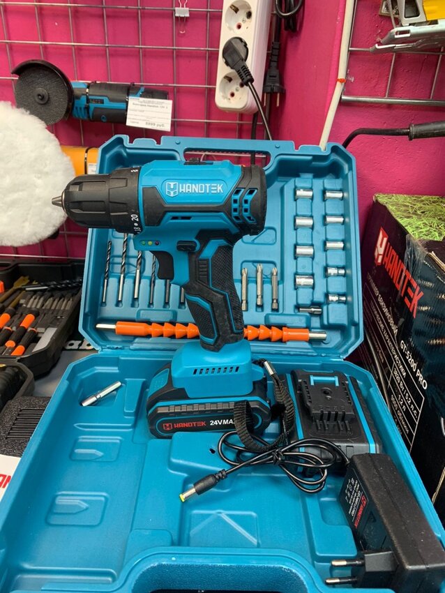 Шуруповерт Hantek CD 2465 L2 PRO