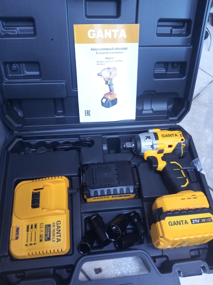 Гайковерт GANTA cd7020 l2