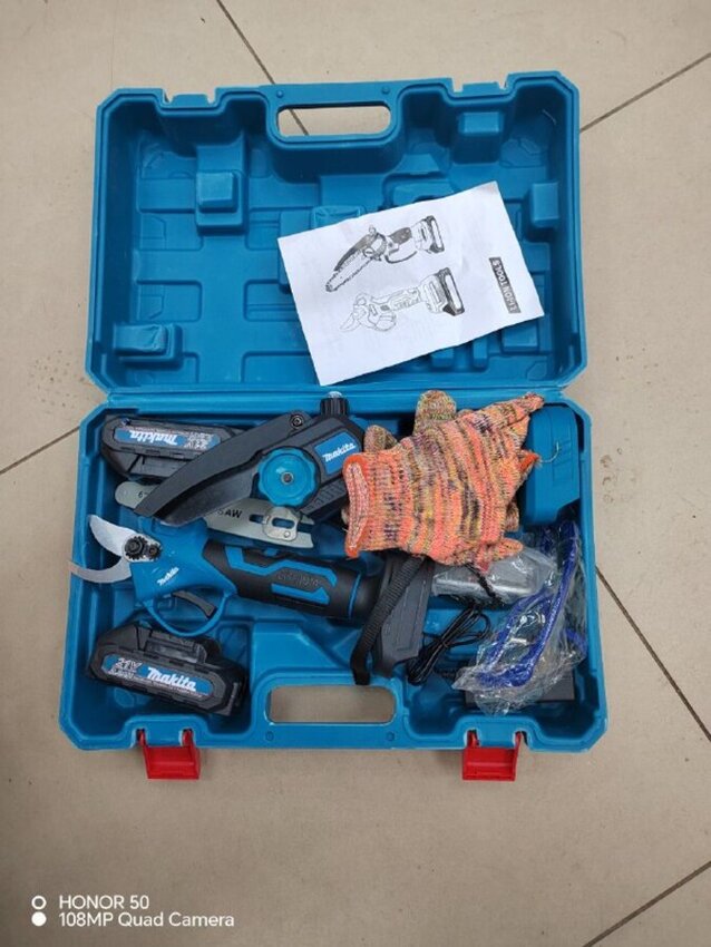 Набор инструментов Makita 2х1 Секатор, сучкорез