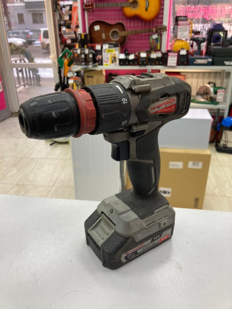 Шуруповерт Интерскол да-13/188k