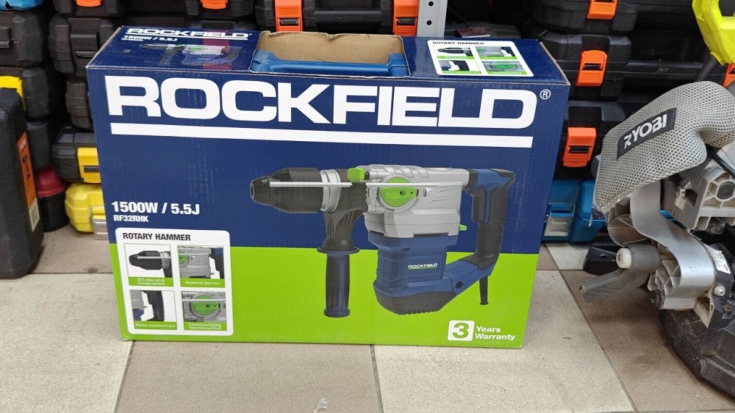 Перфоратор 1500 w 5.5