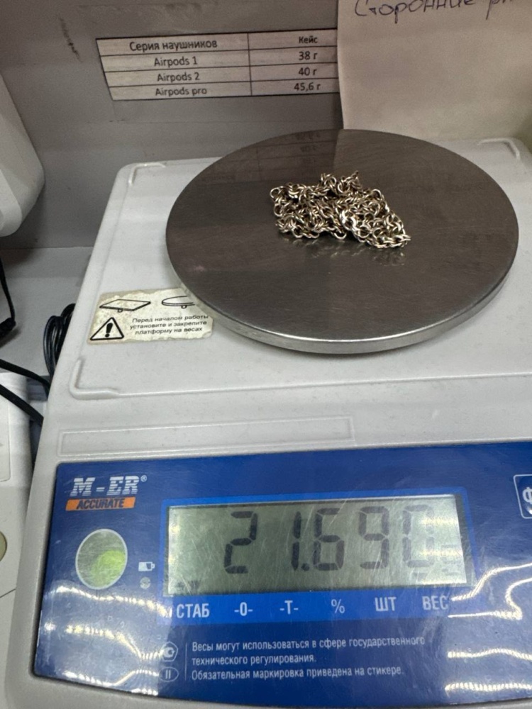 Украшение цепь