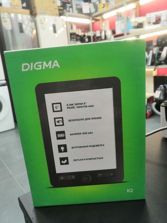 Электронная книга Digma  k2