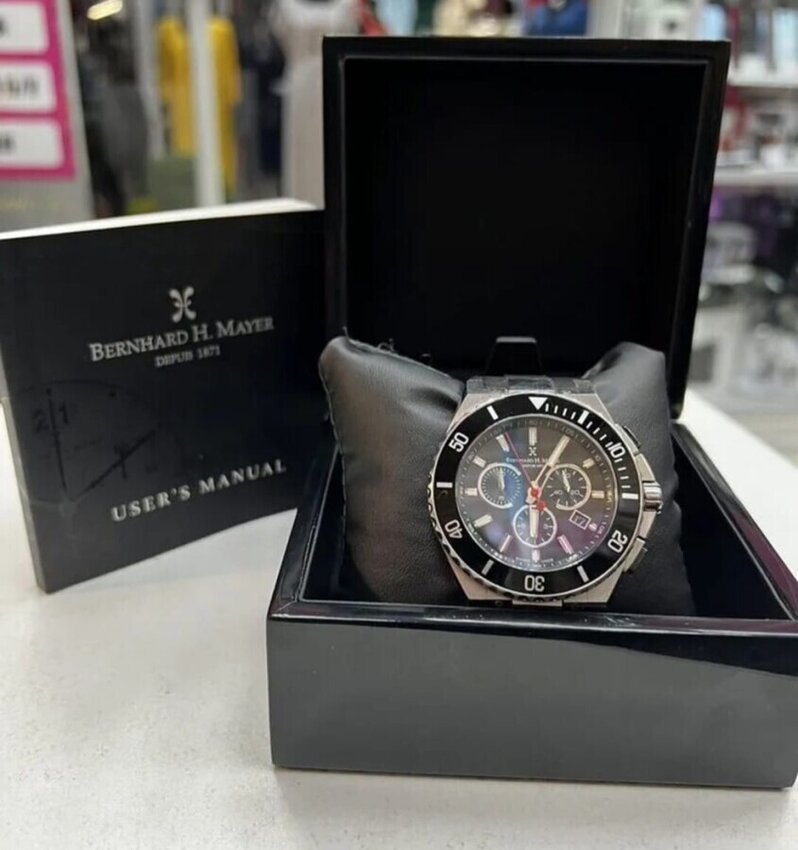 Часы Bernhard h.Mayer power master chronograph