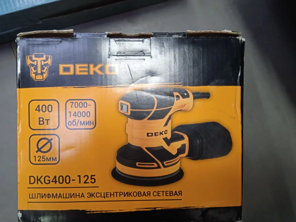 Шлифмашина  Deko dkg400-125
