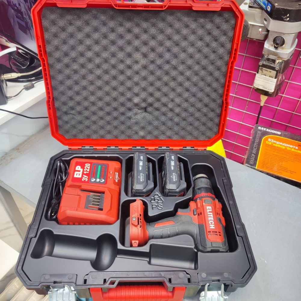 Шуруповерт Elitech ДА20СЛ2