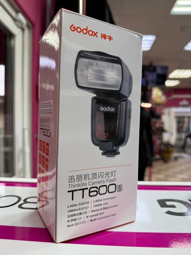 Вспышка Godox TT600S для Sony