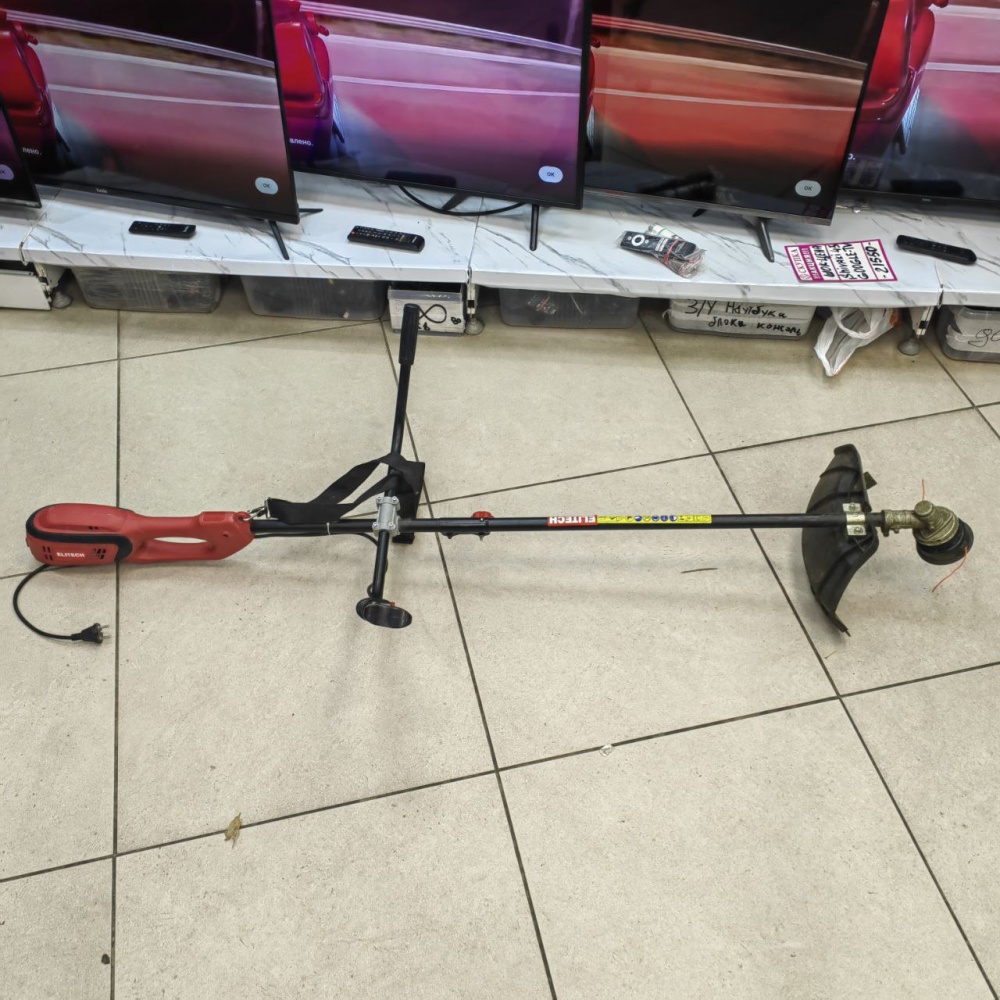 Электротриммер elitech