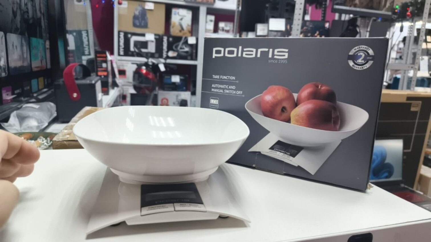 Кухонные весы Polaris 3kg