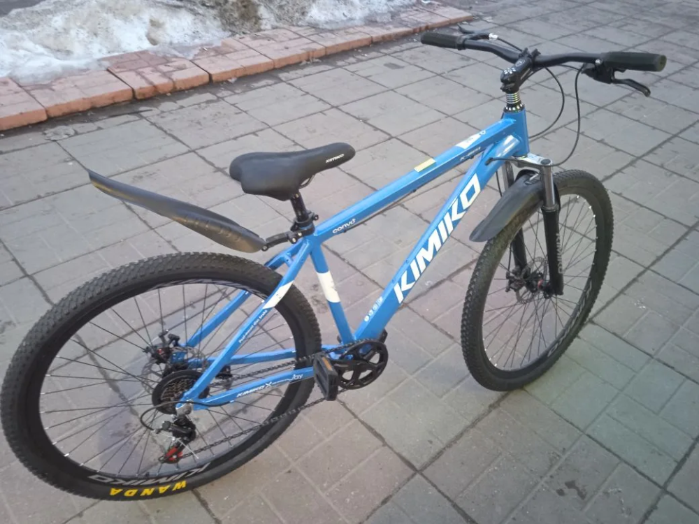 /Велосипед Kimiko 29* бело-синий