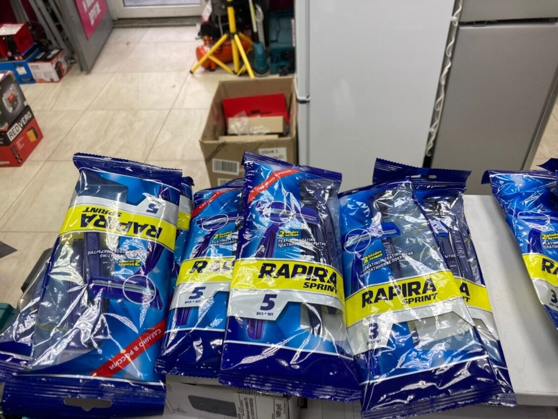 станки Rapira одноразовые 3шт