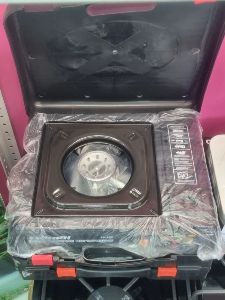 Плитка газ. туристическая, с кейсом