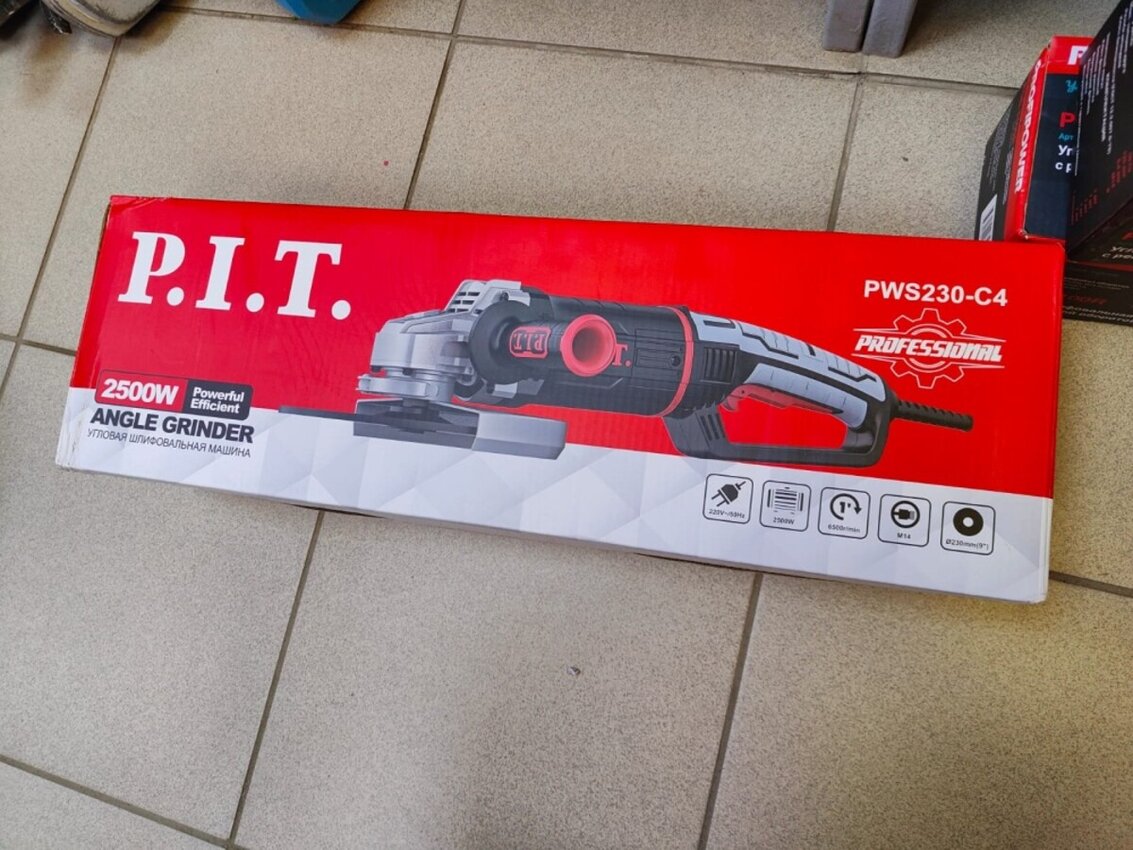 УШМ (Болгарка) Pit PWS230-C4