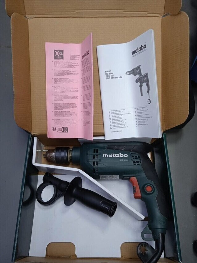 Дрель ударная METABO  sbe 650