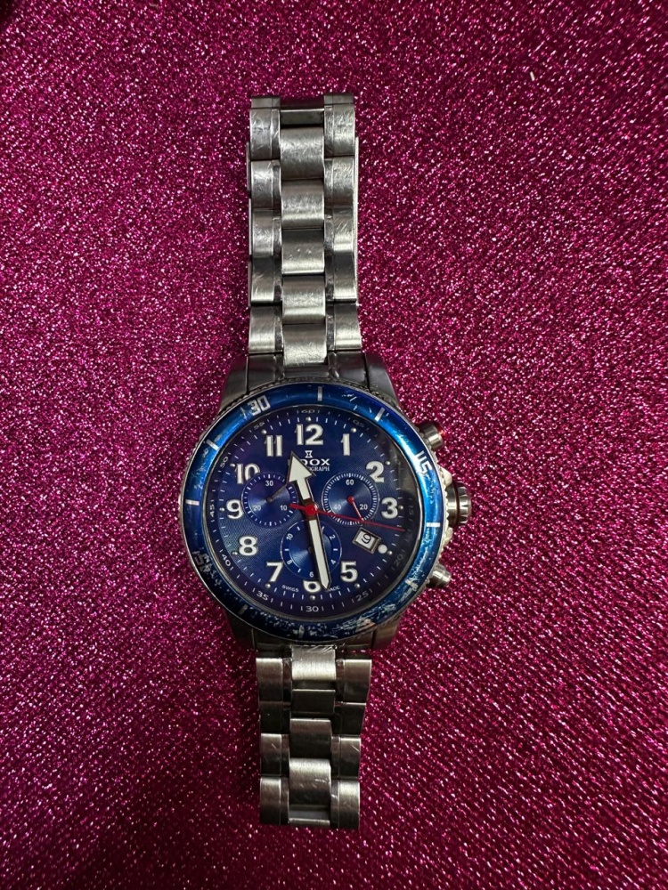 Часы edox stainless steel