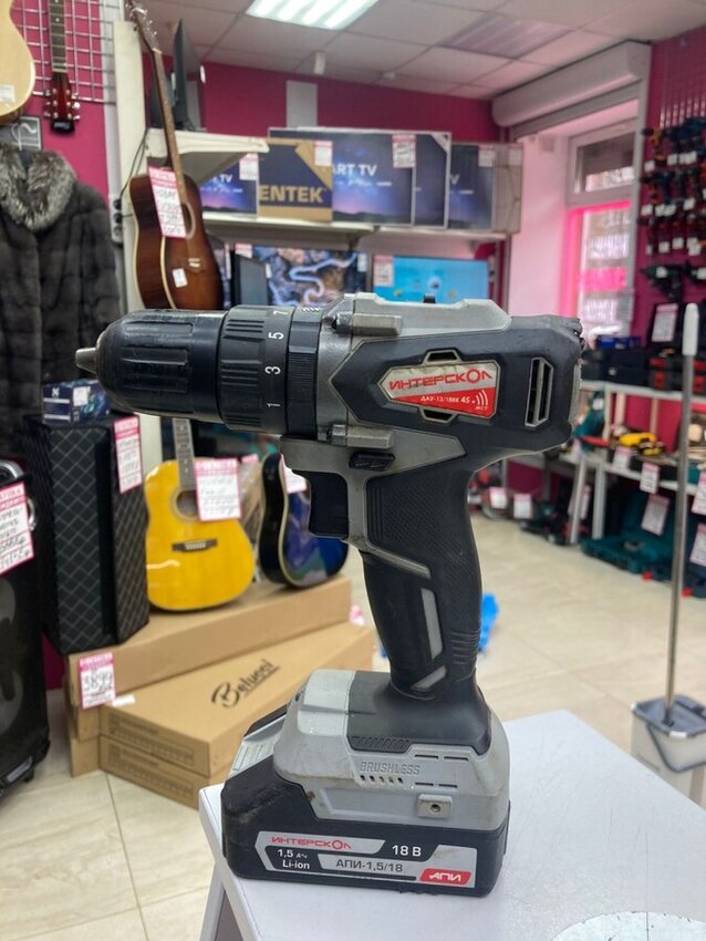 Шуруповерт интерскол дау13